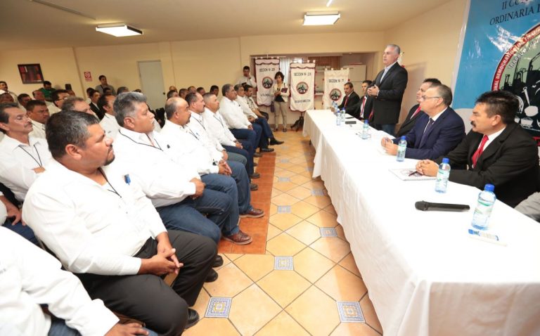 Se reúne Secretario del Trabajo con mineros de Coahuila