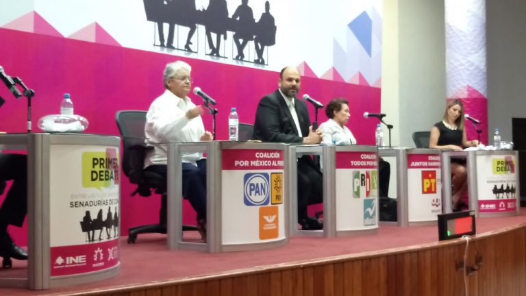 Realizan en ULSA primer debate de candidatos al Senado de la República