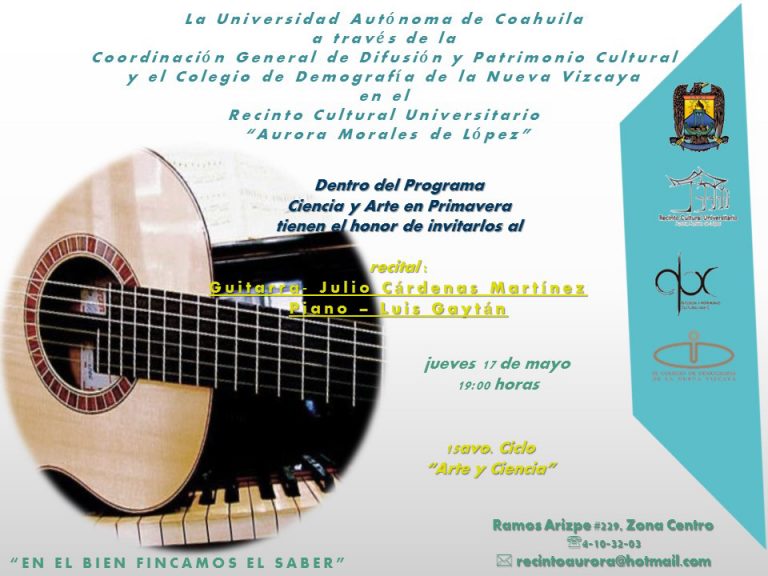 Invita Recinto Cultural “Aurora Morales de López” a actividades culturales