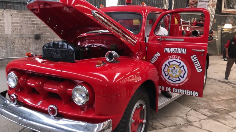 Presentará Discovery Channel historia del primer carro de bomberos que hubo en Saltillo