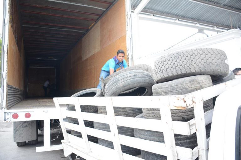 Secretaría de Medio Ambiente pone en marcha campaña de recolección de llantas