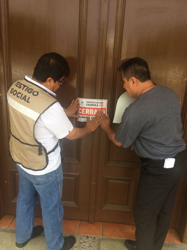 Cierran instalaciones municipales de Ramos Arizpe por blindaje electoral