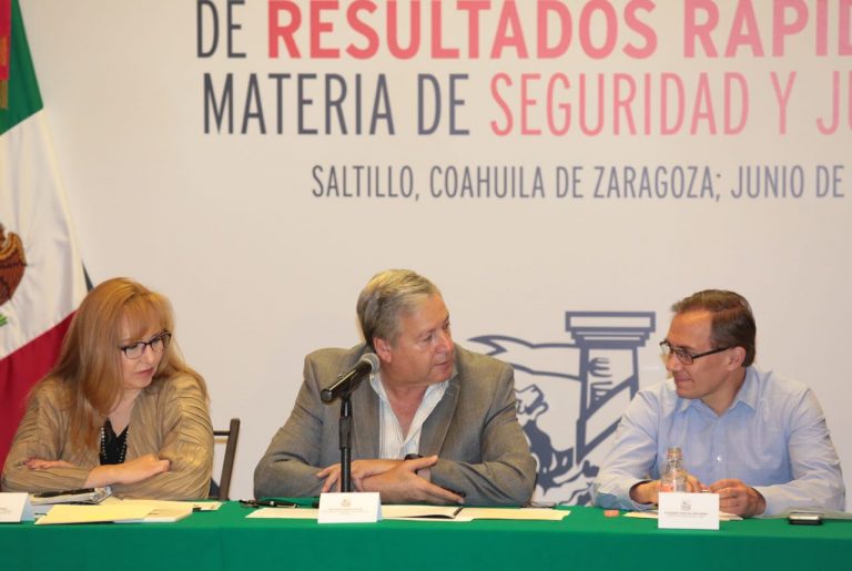 En Coahuila se trabaja en equipo para preservar resultados en seguridad