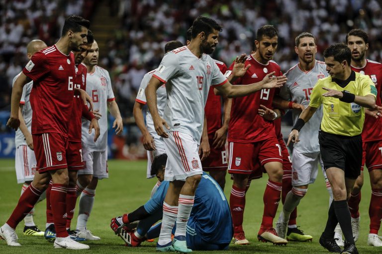 España logra su primer triunfo en Rusia con un sufrido 1-0 ante Irán