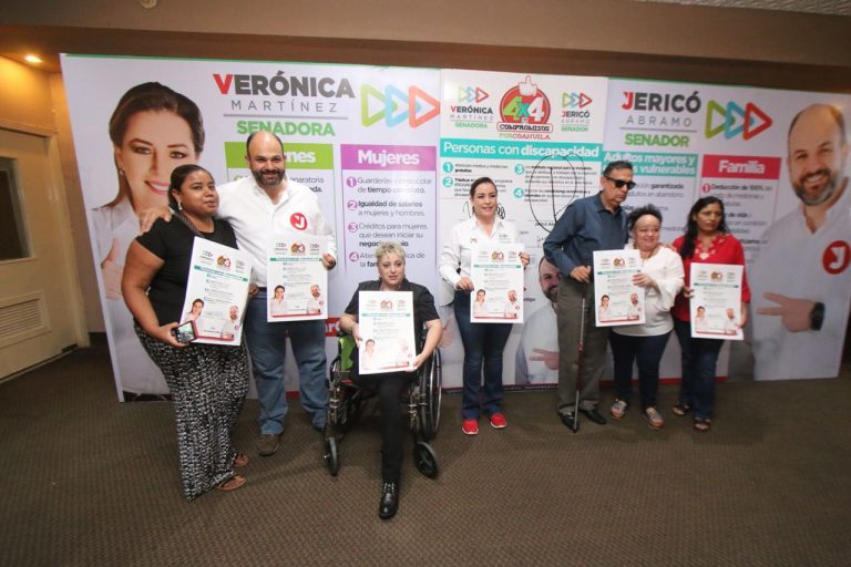 Gestionarán Verónica y Jericó un Instituto Nacional para la Inclusión  