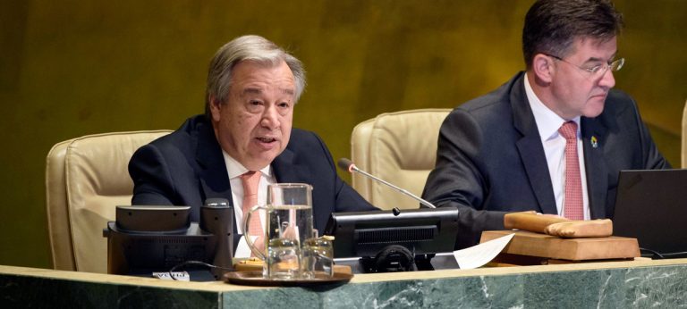 Guterres: Todas las atrocidades son evitables y ninguna es justificable
