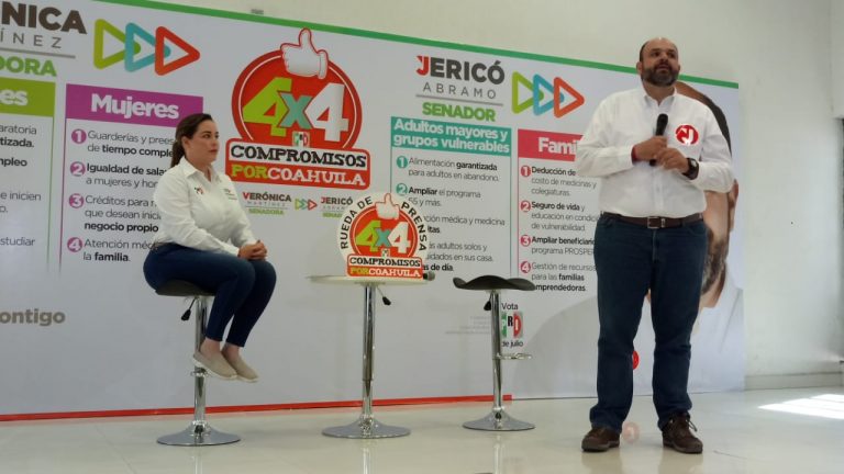 Presentan Verónica Martínez y Jericó compromisos de gira 4 X 4 por Coahuila