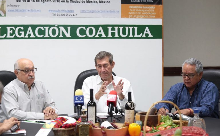 Productores de Coahuila participaran en la México Alimentaria Food Show 2018