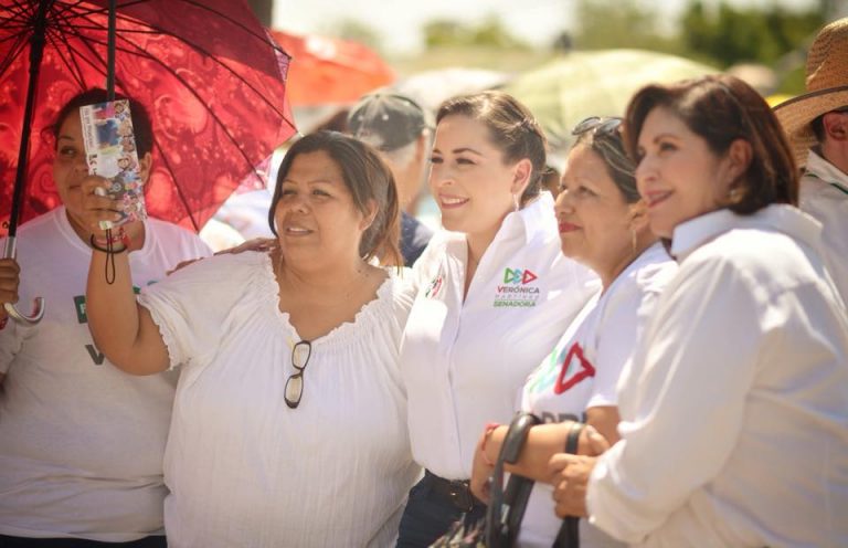 Trabajar por una sociedad más justa, próspera y de paz.- reitera compromiso Verónica Martínez