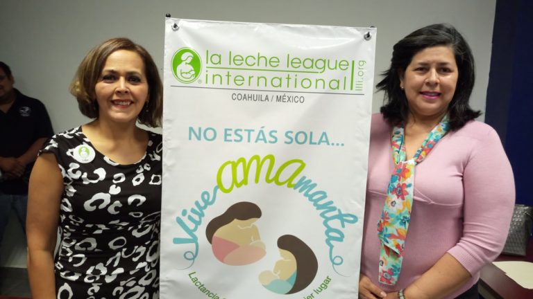 Alista Liga de la Leche Saltillo baby showers en colonias de escasos recursos