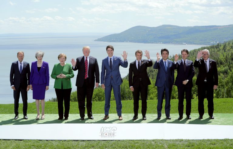 Comienza la cumbre del G7 en Canadá en pie de guerra con Trump 