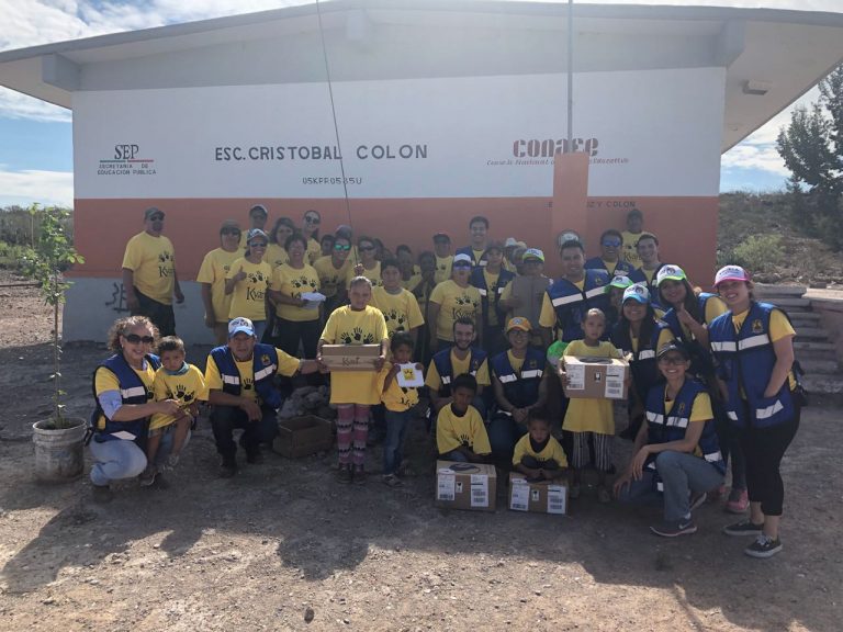 Compromiso con la comunidad, brigadas comunitarias de los “Comités Lobos al Rescate UNIRED”