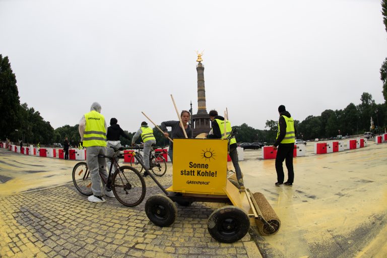 Denuncias contra Greenpeace por protestas Berlín 