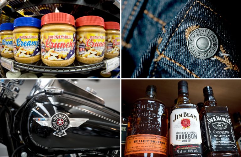 Entran en vigor los aranceles europeos a productos estadounidenses