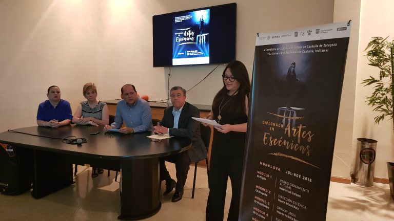 Invitan a participar en el Diplomado en Artes Escénicas en Monclova