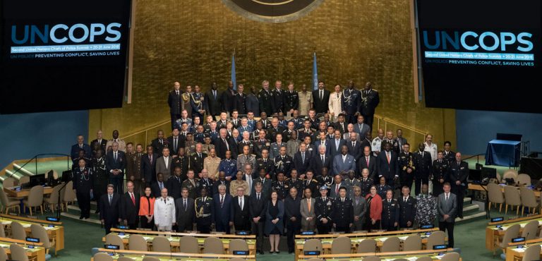 La Policía tiene un papel esencial en las operaciones de la paz