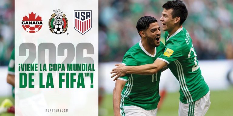 México será sede del mundial en 2026