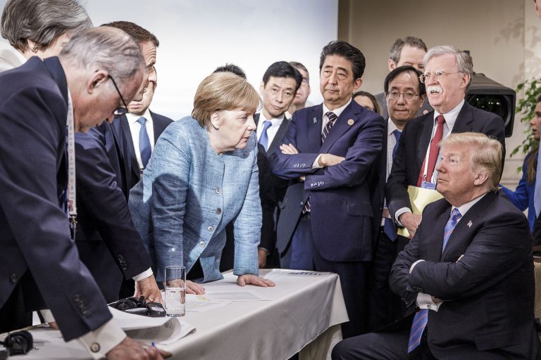 Trump sobre foto del G7: No estábamos hablando de la cumbre 