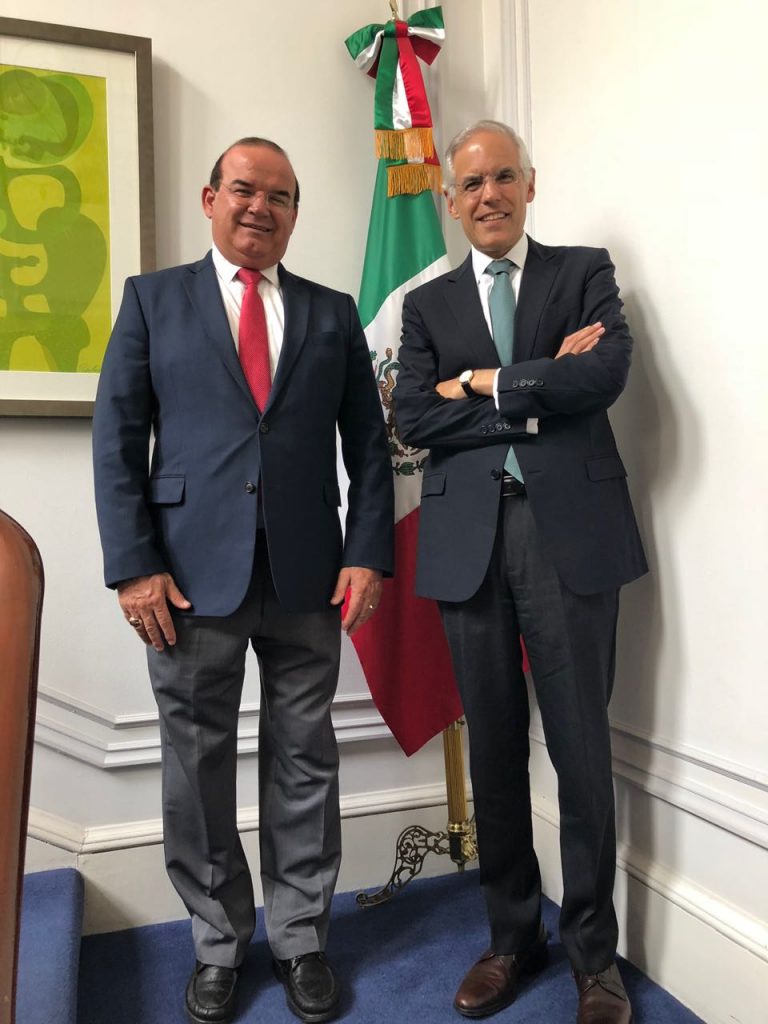 México se fortalece en la mira de inversionistas ingleses, señala embajador en Londres a delegación de Coahuila