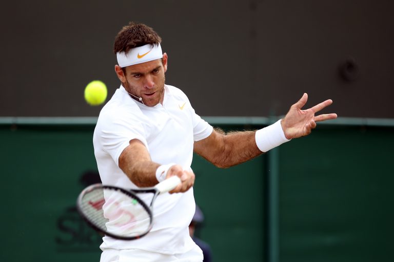 Del Potro supera a Simon y se cita con Nadal en cuartos de Wimbledon 