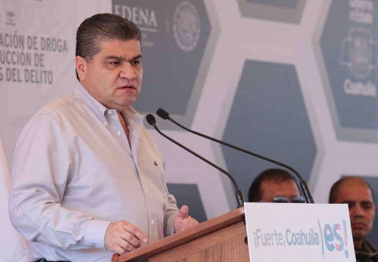 Coahuila, ejemplo a seguir en materia de seguridad: Miguel Riquelme