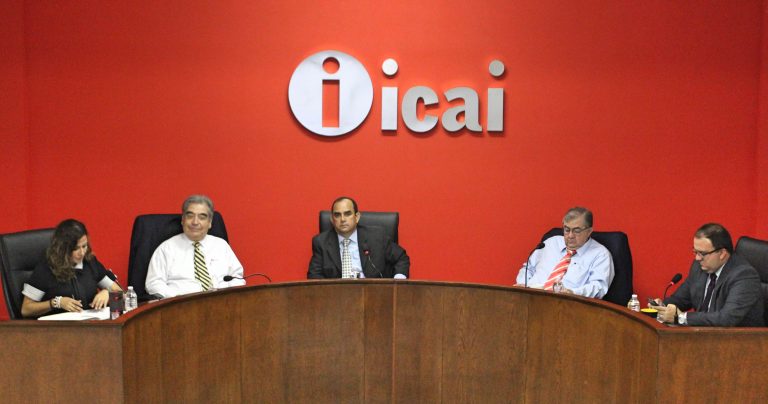 ICAI presenta en sesión ordinaria el avance de gestión financiera del segundo trimestre de 2018