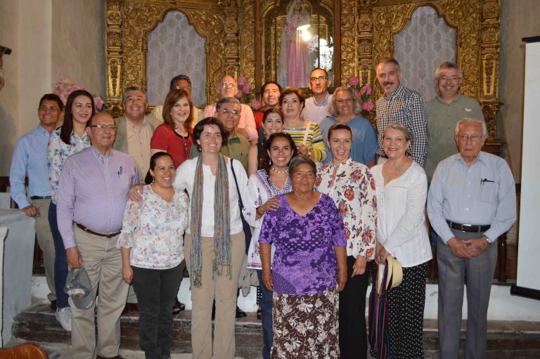 Inaugura Rector arranque de la primera etapa de restauración de la Capilla de la Hacienda de Santa María del Rosario