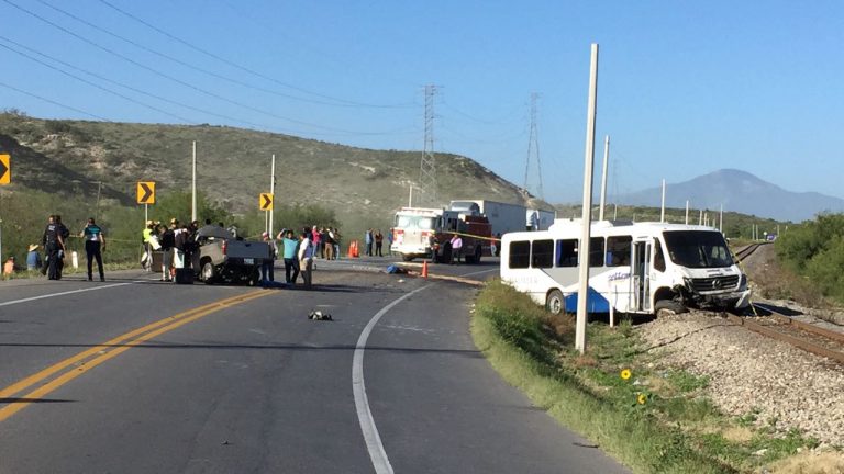 Muere familia tras chocar contra camión de Settepi en la carretera a Zacatecas