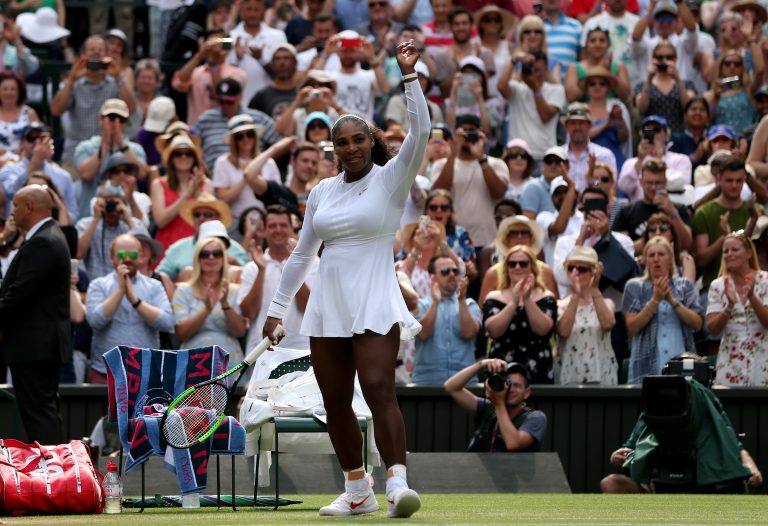 Serena Williams ya está en cuartos de final de Wimbledon