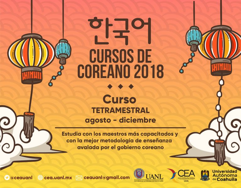 Abre UA de C inscripciones para curso de Coreano en el Centro de Idiomas de Saltillo