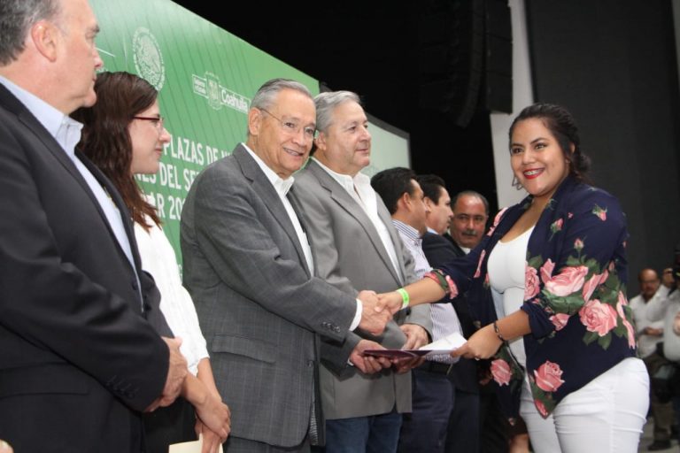 Asignan plazas a docentes de Coahuila para ciclo escolar 2018-2019