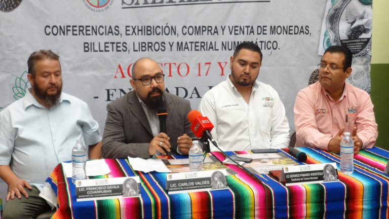 Invitan a la primera Convención Numismática de Saltillo