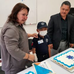 Niño de 10 años es nombrado embajador de la policía de Ramos Arizpe3