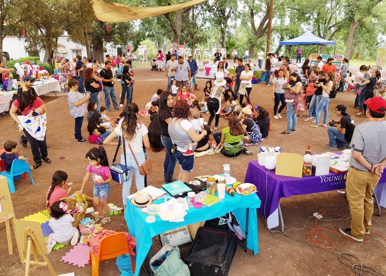 Realizan bazar anual en pro de la lactancia