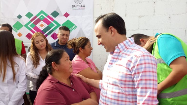 Anuncia Manolo Jiménez más obras pluviales para Saltillo