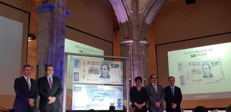 Benito Juárez protagoniza el nuevo billete de 500 pesos