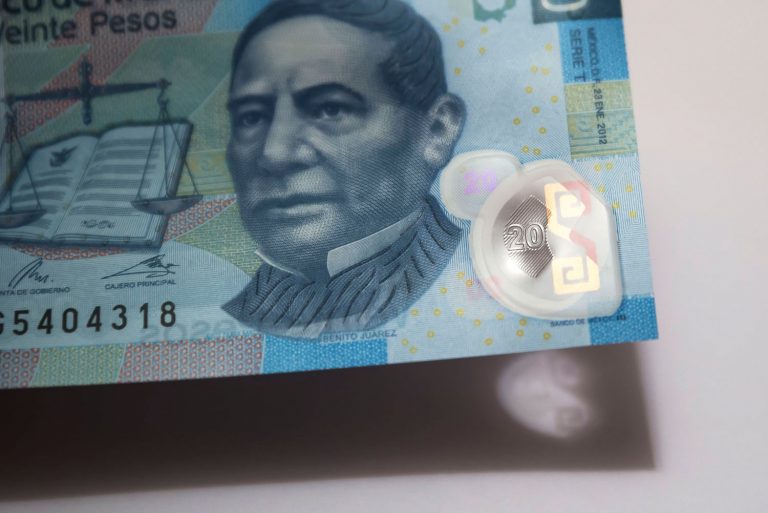 Desaparecerá el billete de 20 pesos