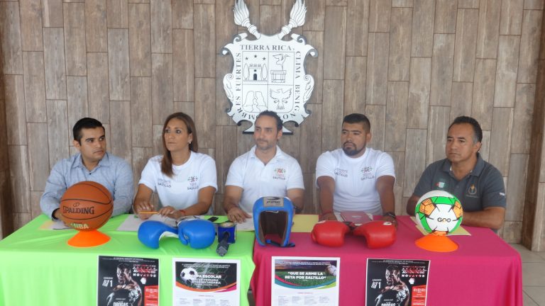 Invita el Instituto Municipal del Deporte a participar en competencias deportivas de fútbol, baloncesto y box amateur