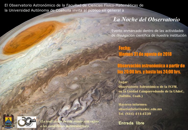 Este viernes invita UA de C a la Noche del Observatorio