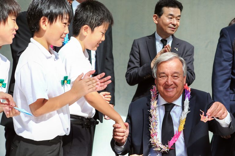 Guterres subraya la urgencia del desarme nuclear en el aniversario de Nagasaki