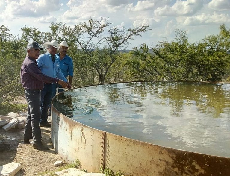 Obras de captación de agua benefician a las áreas rurales de Coahuila