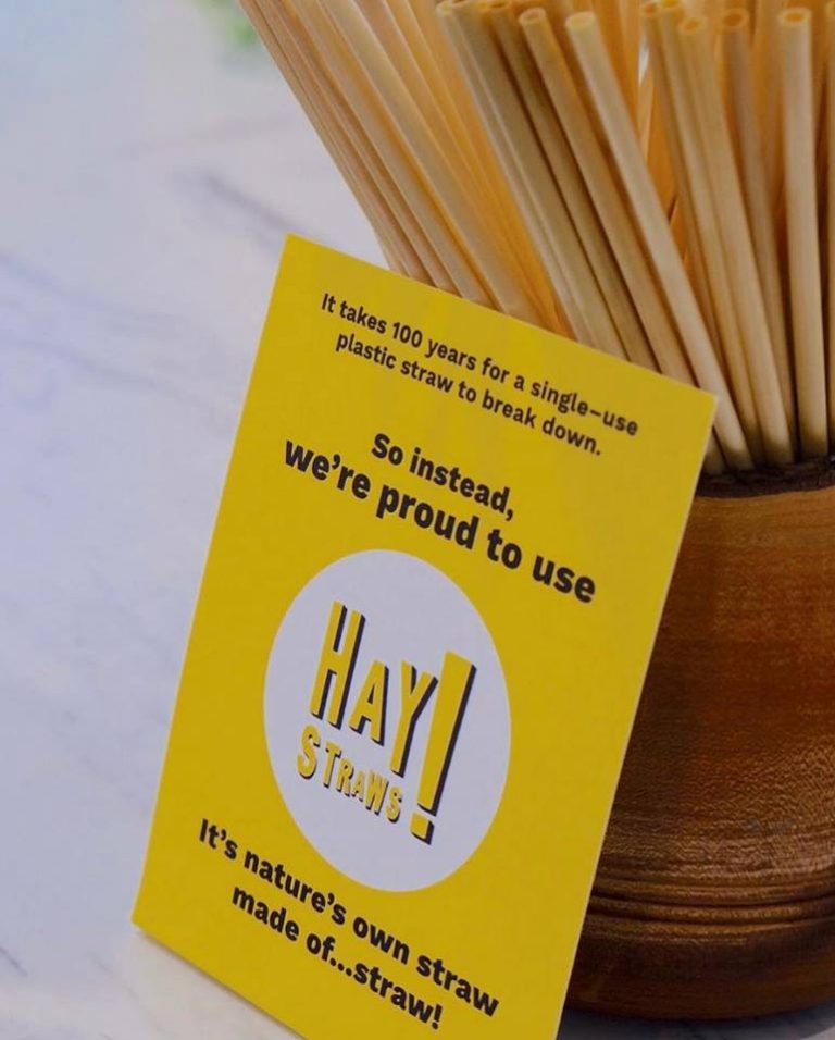 Adiós, popotes de plástico… hola popotes de trigo