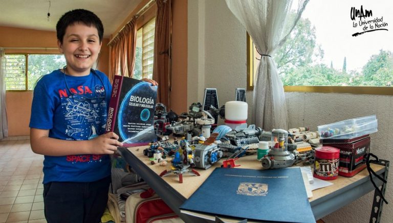 Por primera vez en su historia, la UNAM matricula en licenciatura a un alumno de 12 años de edad