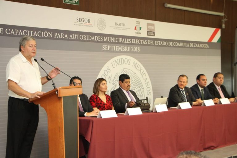 Inaugura Gobierno del Estado capacitación para autoridades municipales electas