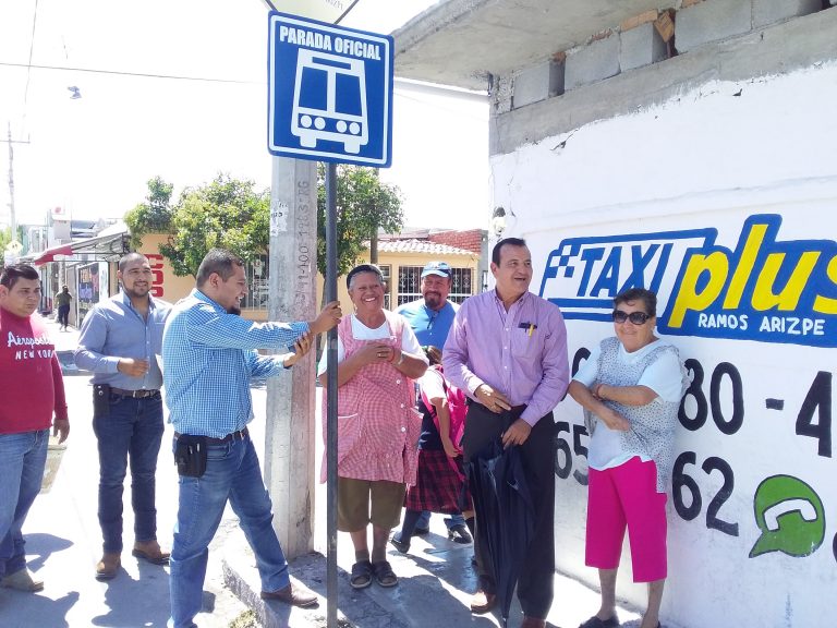 Instala municipio parada de autobuses en la Fidel Velázquez