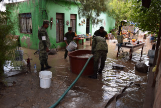 Activan Plan DN-III por lluvias en Frontera