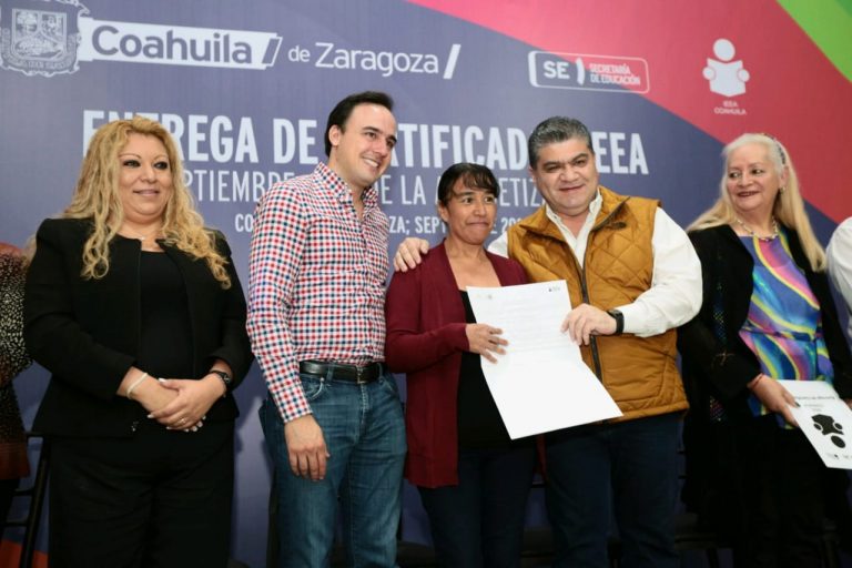 Avanza Coahuila en el abatimiento del rezago educativo