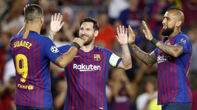 Con ‘hat-trick’ de Messi, Barcelona golea al PSV de ‘Chucky’ Lozano en Champions