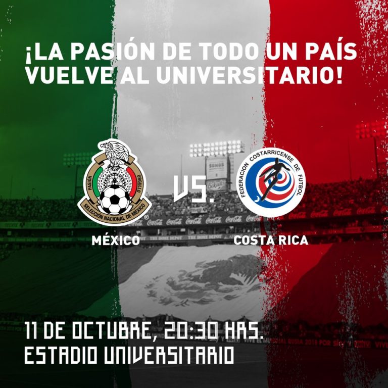 El Tri jugará en Monterrey en octubre