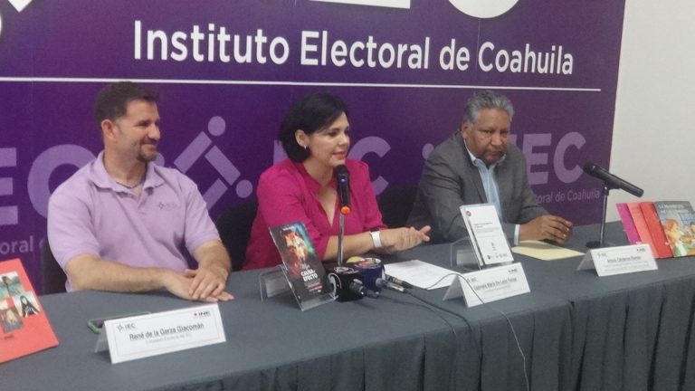 En coordinación, INE y IEC participarán en la Feria Internacional del Libro de Coahuila 2018